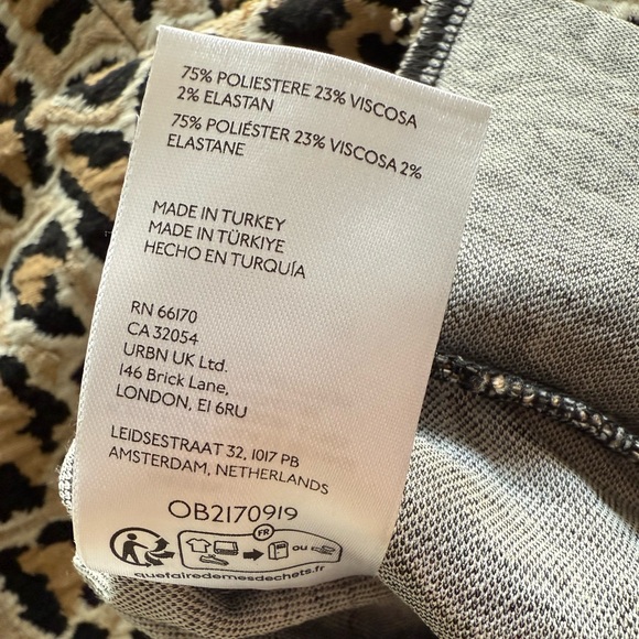 MAEVE Anthropologie Ettie Leopard Print Pants - NEW w/ Tags - Size 25 - Picture 10 of 11